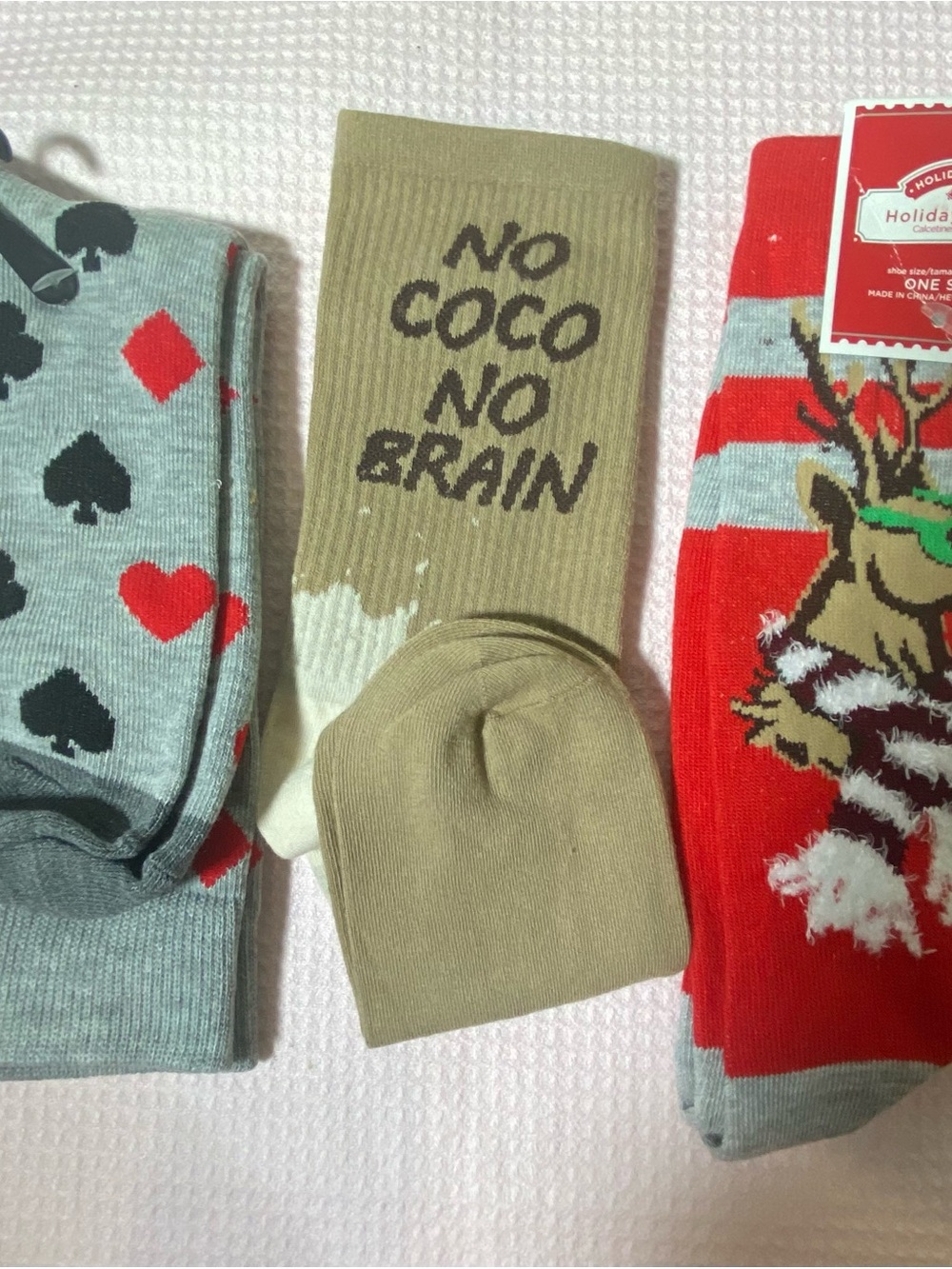 3 Pair Crew Socks
